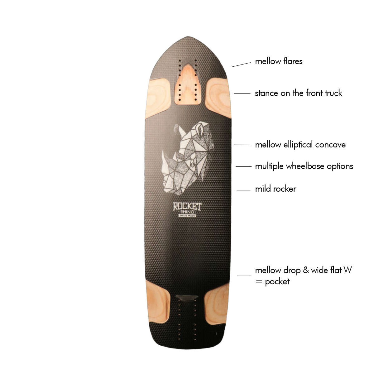 Our first race board with an elliptical concave